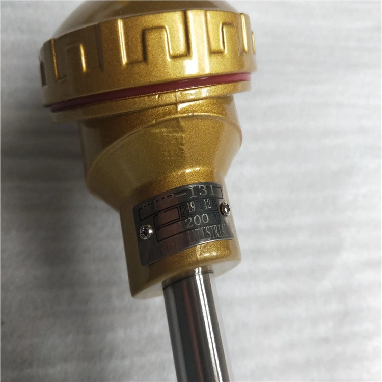 Industrial Type S Thermocouple with Adjustable Compression Fitting Assemblies