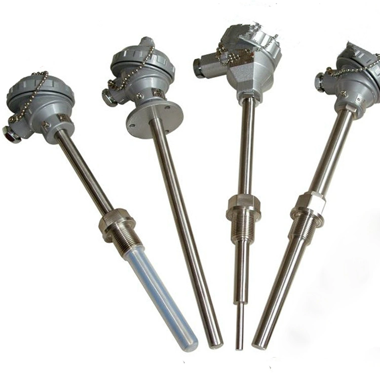 Assembly Thermocouple with Ceramic Protection Tube 99% or 95% Tube Material Available